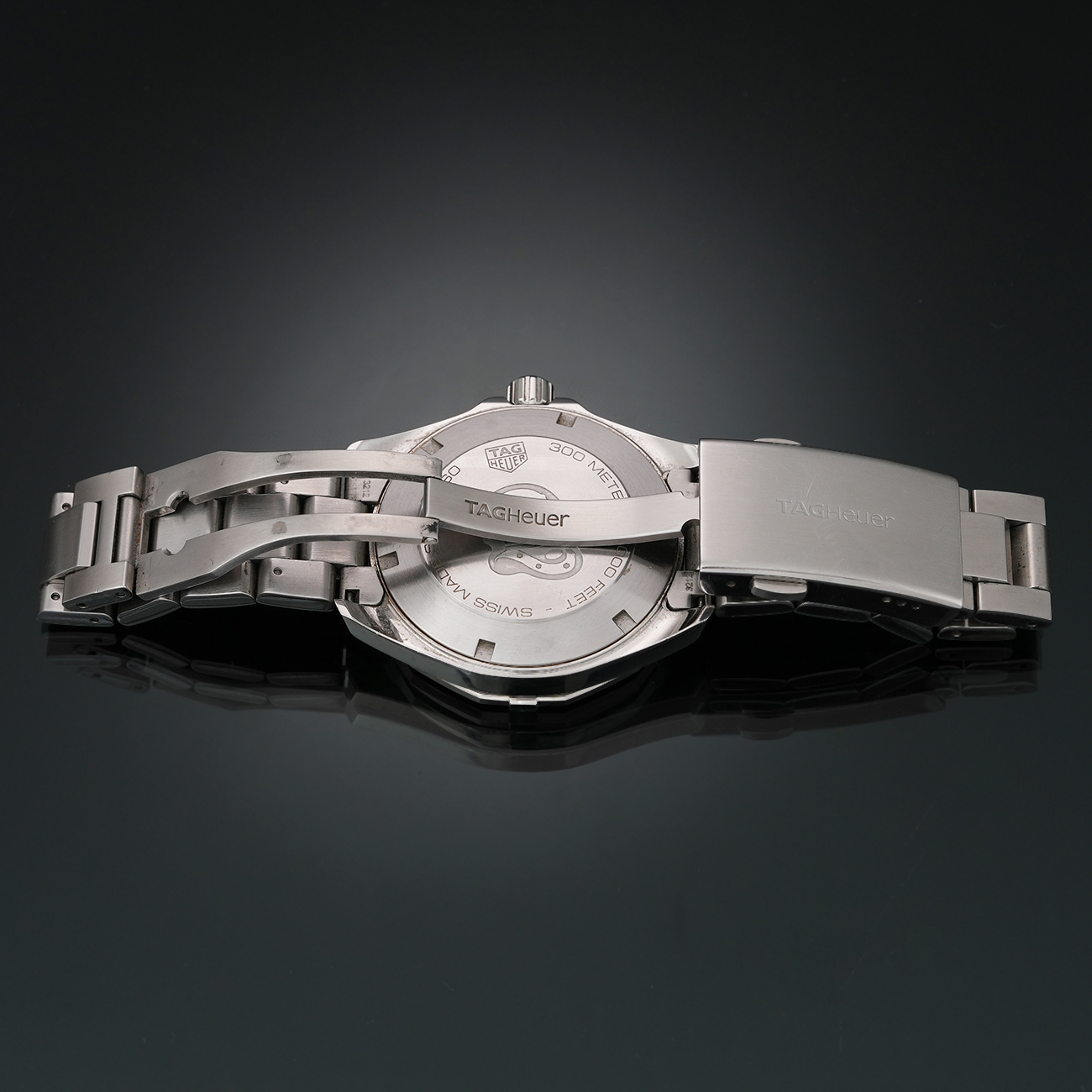 TAG HEUER(USED)태그호이어 아쿠아레이서 스틸 쿼츠 WBD1112